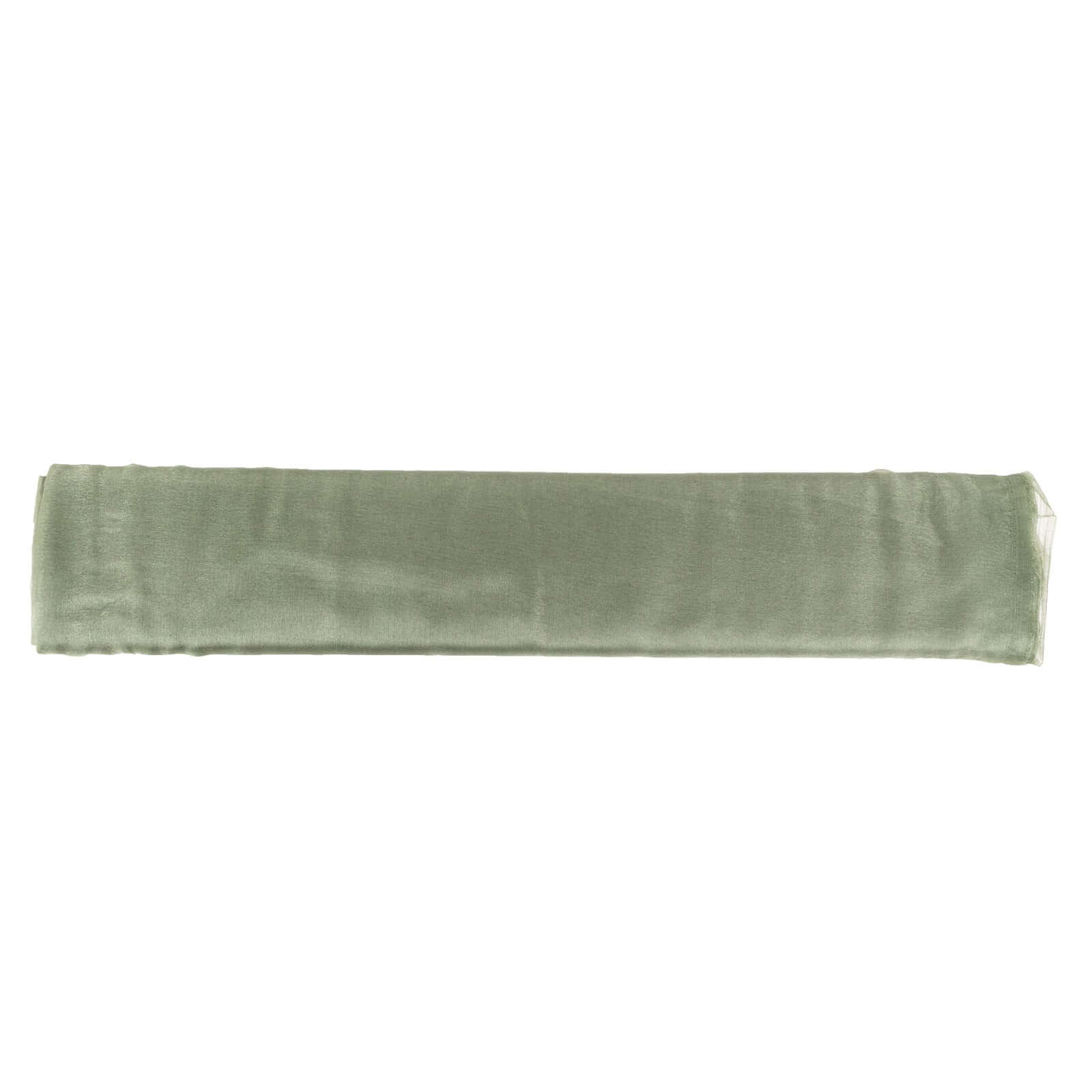 54"x10yd Dusty Sage Green Solid Sheer Chiffon Fabric Bolt, DIY Voile Drapery Fabric