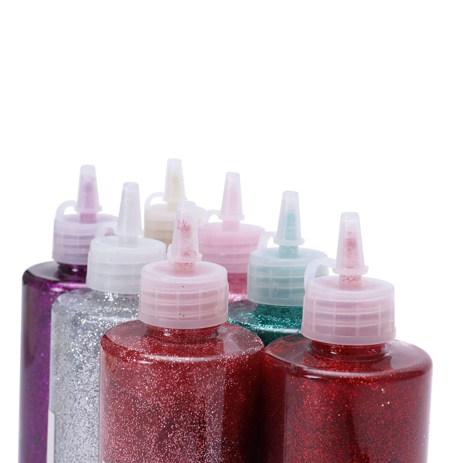 Metallic Glitter Glue Purple - Washable Nontoxic Art Glue for Fun DIY Projects Scrapbooking & Party Decor 4 oz Bottle