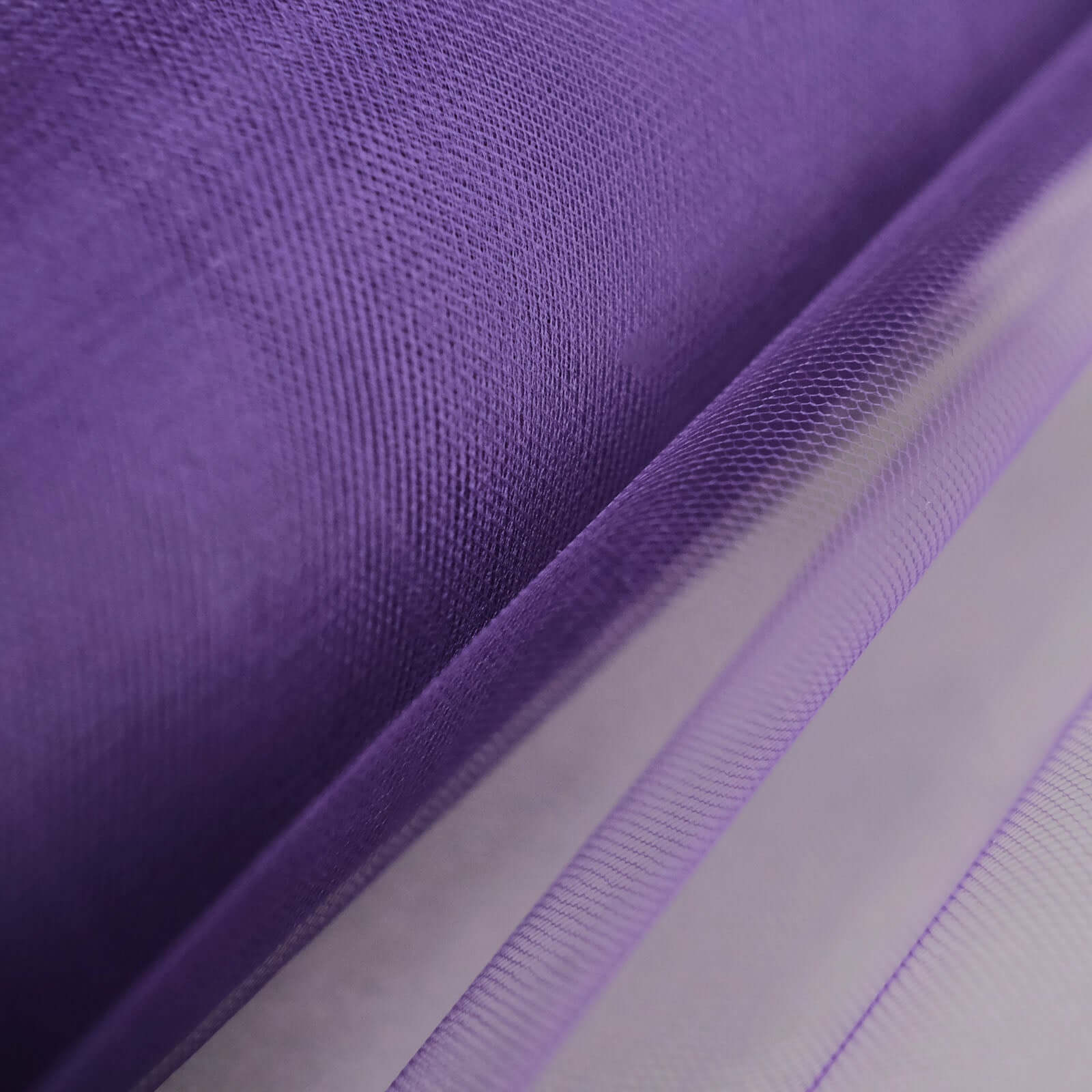 12"x100 Yards Purple Tulle Fabric Bolt, Sheer Fabric Spool Roll For Crafts