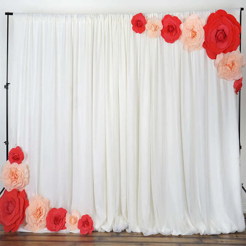 2 Pack 20" Large Red Real Touch Artificial Foam DIY Craft Roses