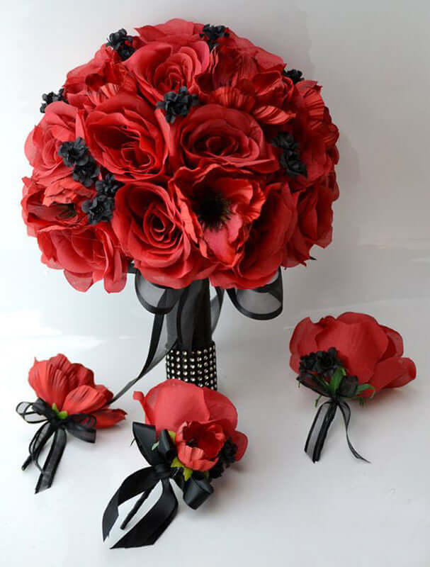 6 Pack 7" Foam DIY Flower Bouquet Holders, DIY Centerpiece Filler