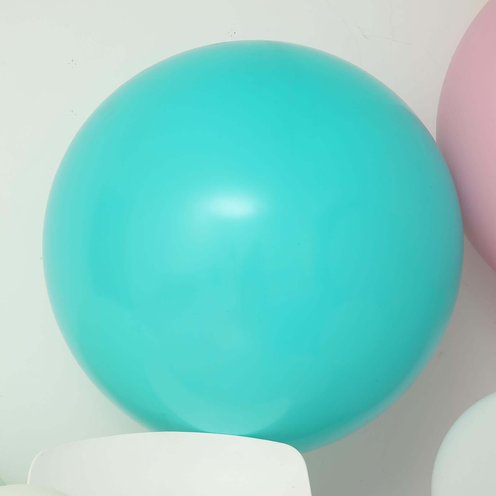 2 Pack 32" Large Balloons Helium or Air Latex Balloons Turquoise