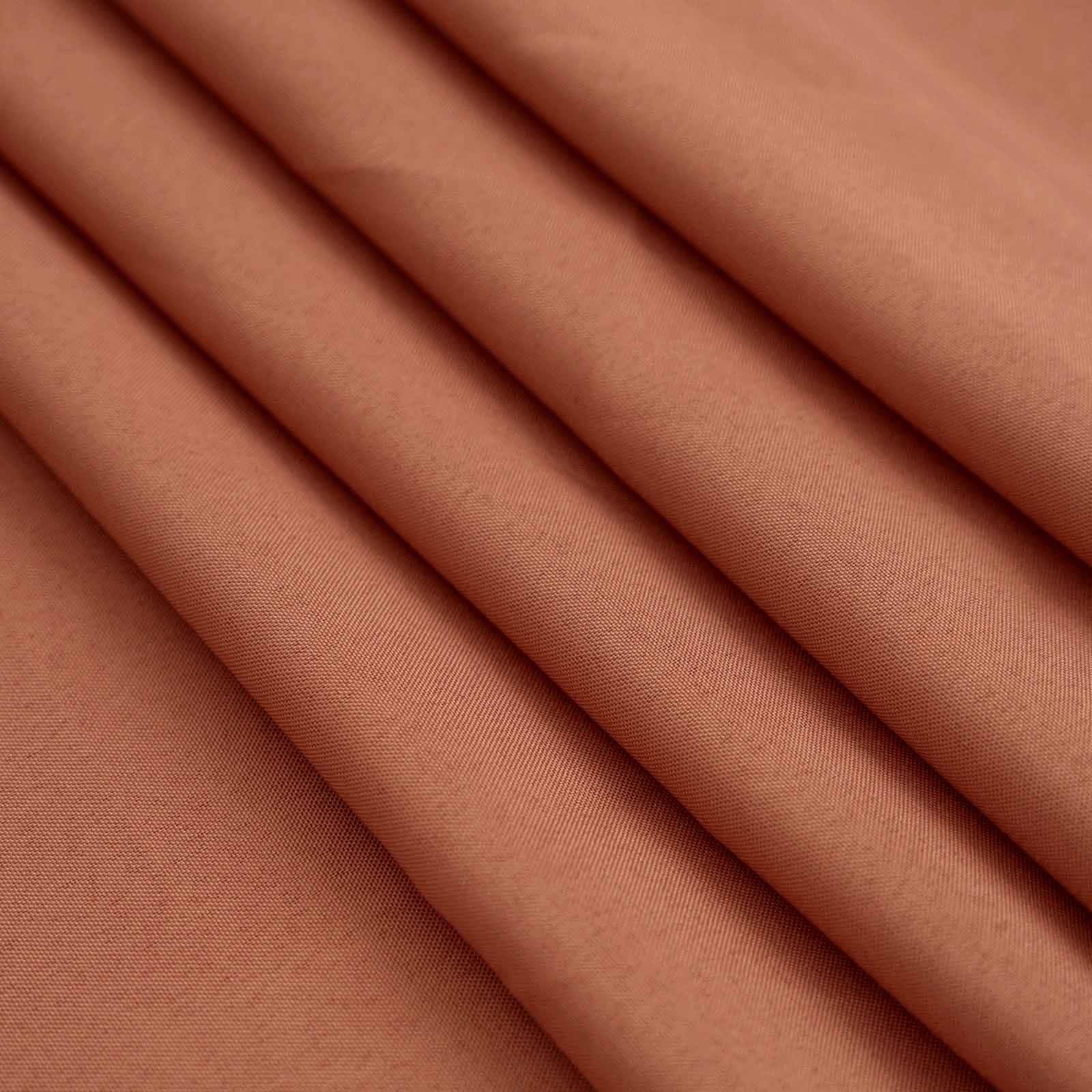 Polyester Square 90"x90" Tablecloth Terracotta (Rust) - Wrinkle-Resistant & Durable Table Cover