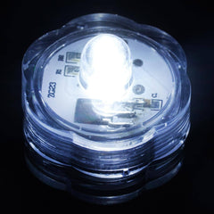 12-Pack Submersible LED Lights Remote Operated Design White - Waterproof Decorative Lighting