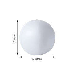 12" Inflatable Outdoor Garden Light Up Ball, Floating Pool Glow Ball With Remote - 13 RGB Colors and 3 Color Modes