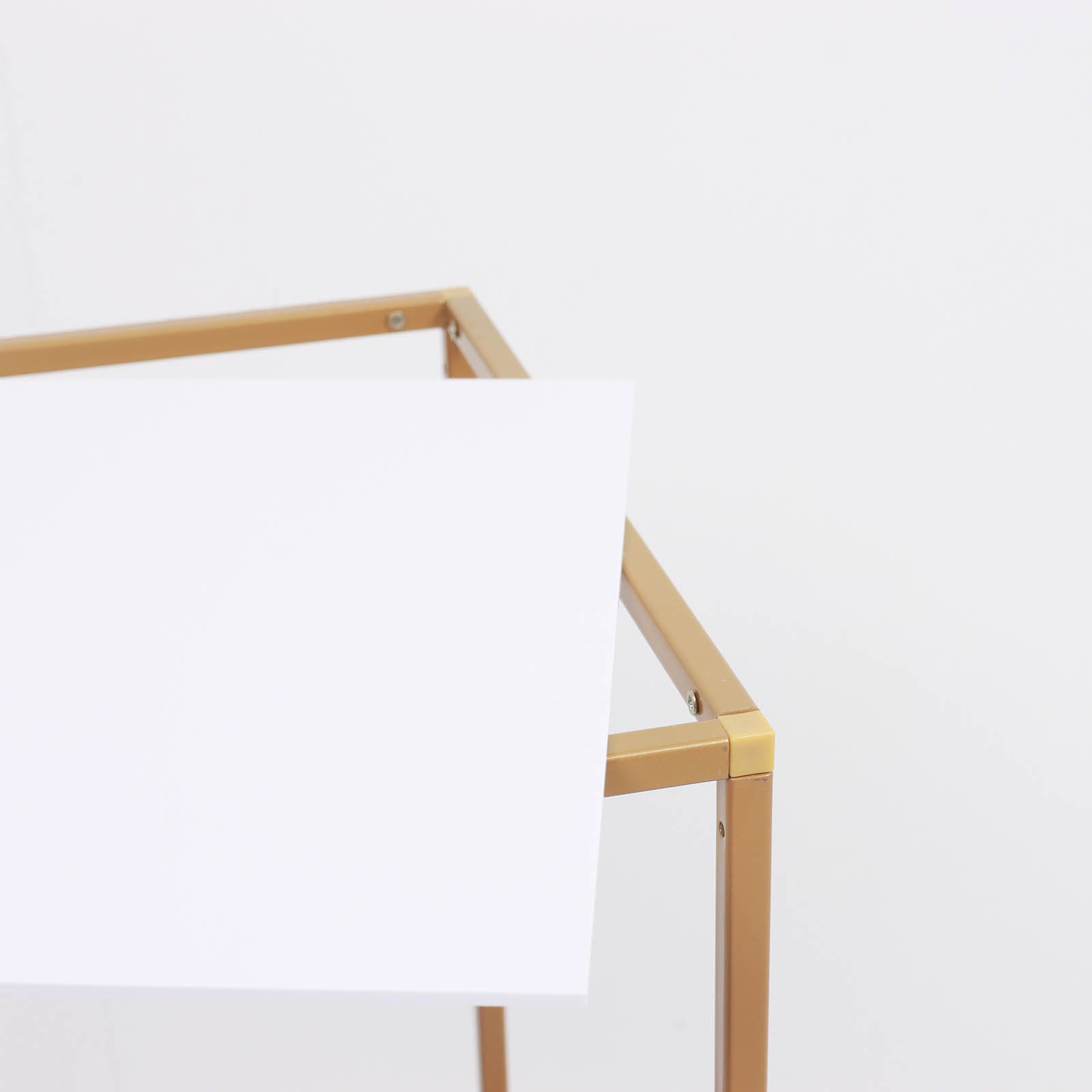 2-Pack Acrylic Plexiglass Sheets Top Plates White Square - Protective Film Coating 12" 3mm Thick