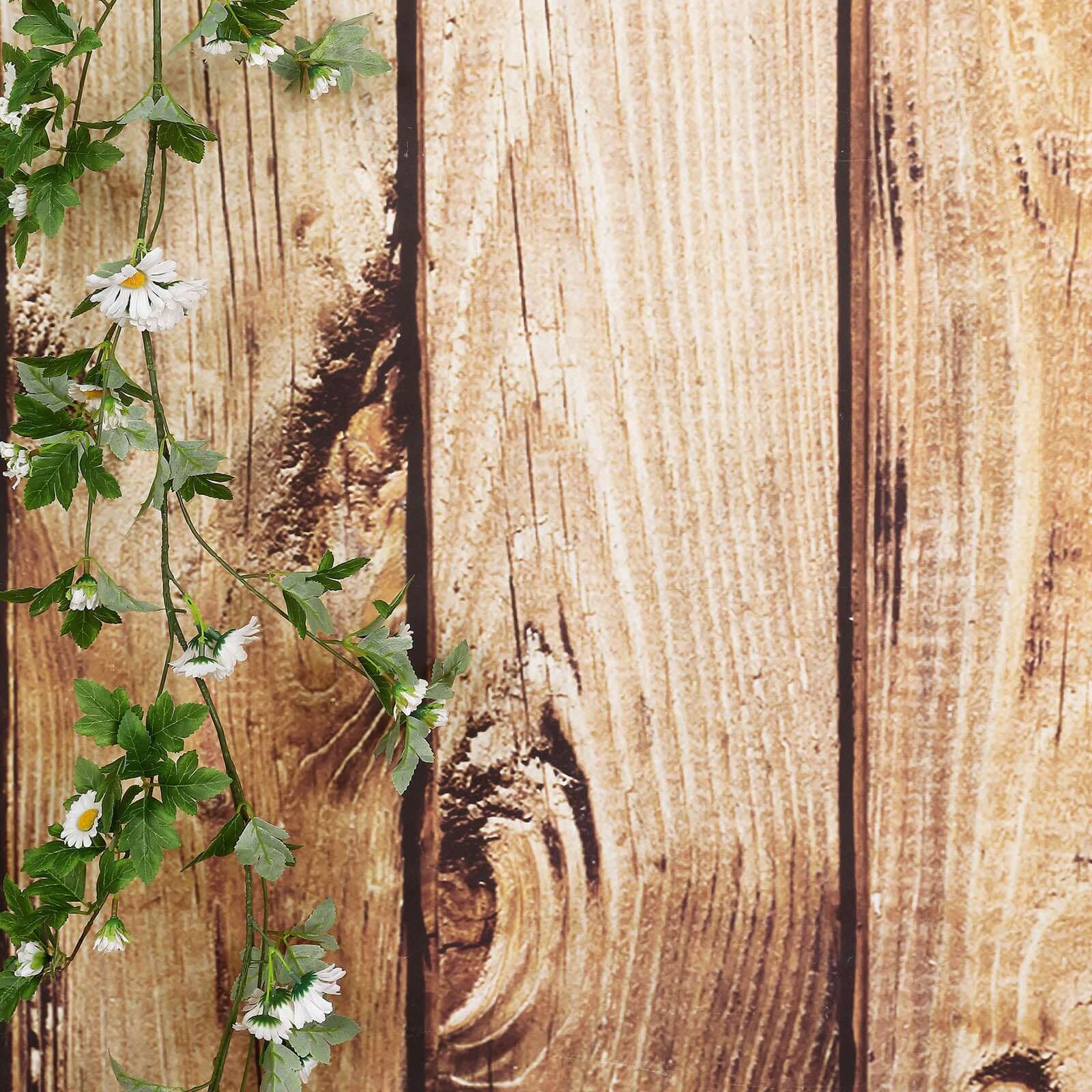 8ftx8ft Rustic Vintage Wood Panels Print Vinyl Photography Backdrop