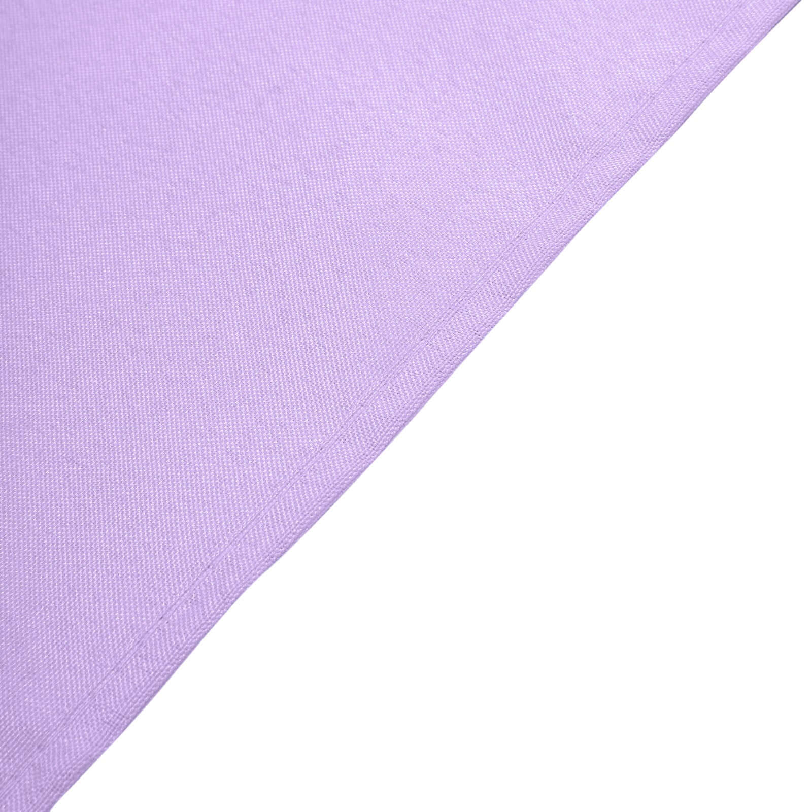 Polyester Square 90"x90" Tablecloth Lavender Lilac - Wrinkle-Resistant & Durable Table Cover