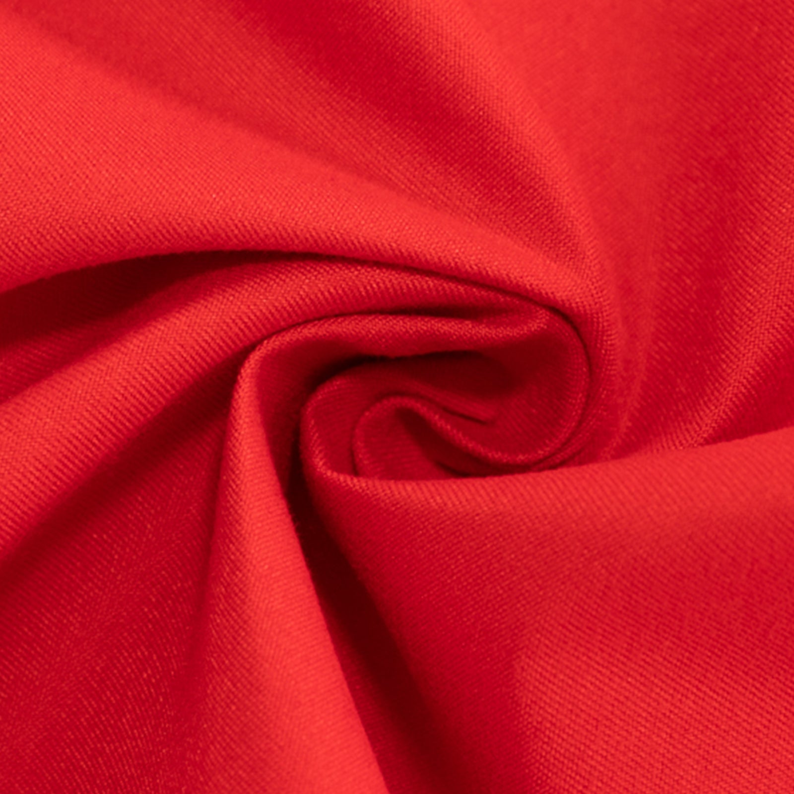 Cotton Blend 90"x132" Rectangle Tablecloth Red - Seamless Wrinkle-Resistant Table Cover