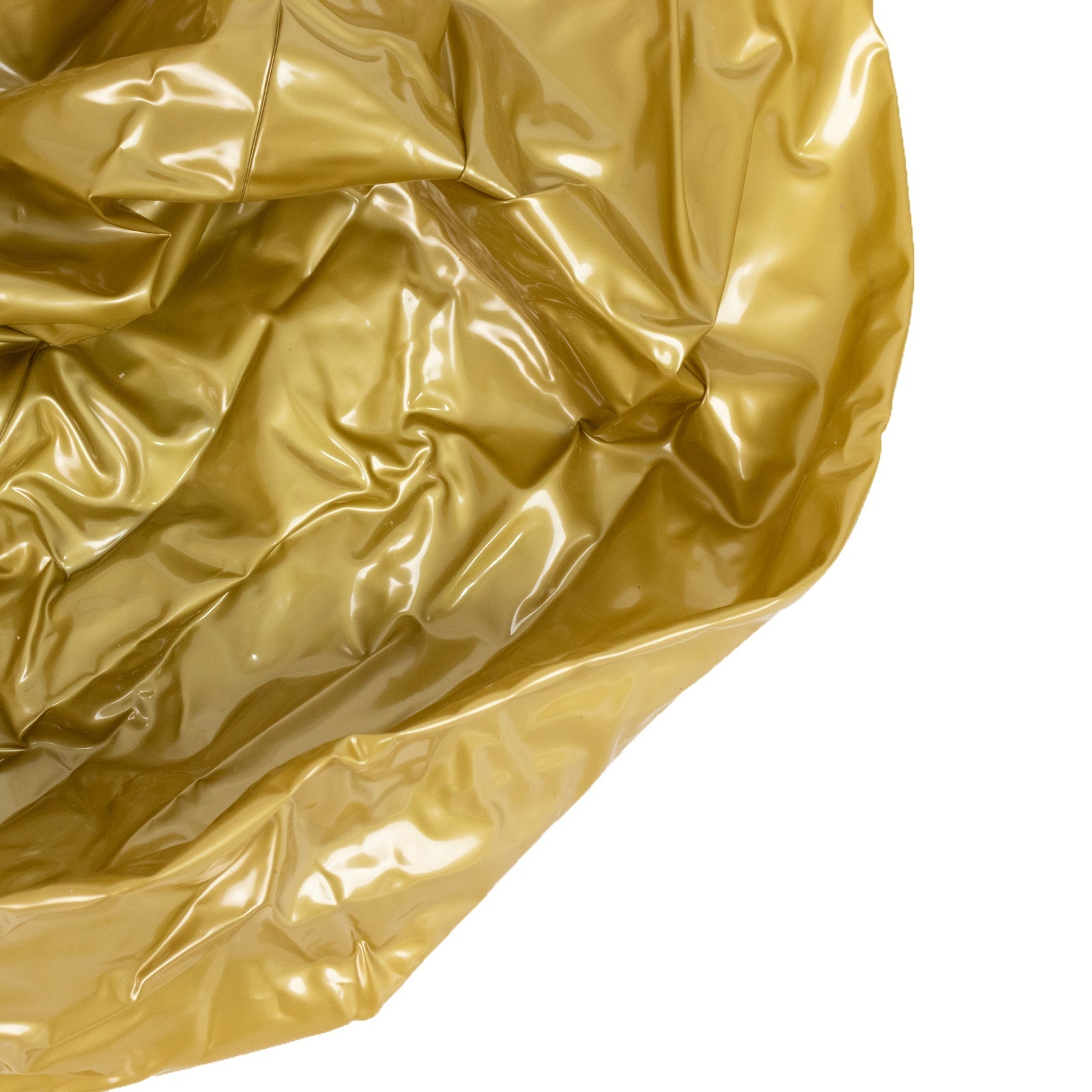 2 Pack 20" Inflatable Gold Decorative Balls - Round Vinyl Pool and Party Balls, Lightweight & Fun